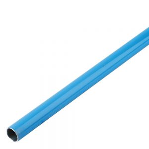 Blue 1" (25mm) pipe, 20 feet long