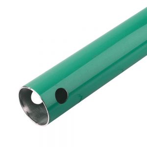 Green 2-1/2" (63mm) pipe, 20 feet long