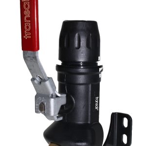 1" (25mm) 1 Port 45 Degree Wall Bracket with Ball Valve, NPT