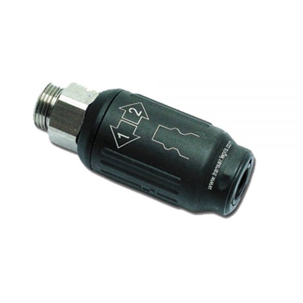 1/4" Male NPT Coupler (ISO B 1/4" Safety)
