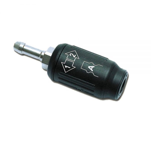 10mm Coupler with Hosetail (ISO B 1/4" Safety)