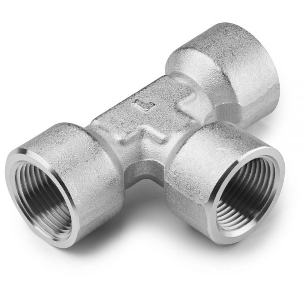 3/4" (22mm) 316L Stainless NPT Tee