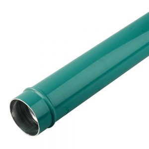 Green 3" (76mm) pipe, 20 feet long