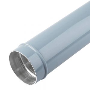 Gray 6" (168mm) pipe, 20 feet long